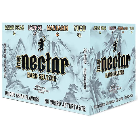 Nectar Unique Asian Flavor Hard Seltzer 12 pack 12 FL