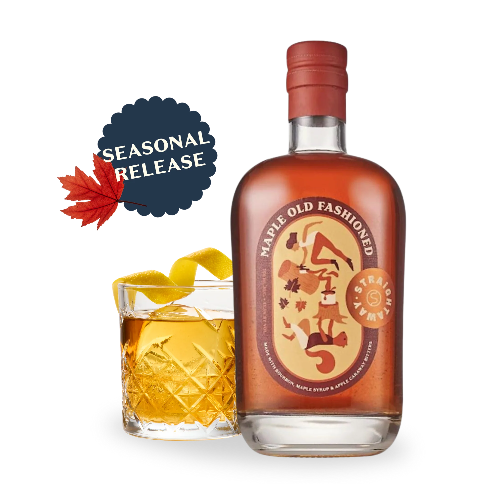 Straightaway Maple Old Fashioned 750 ml