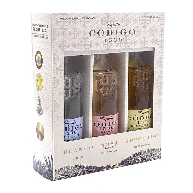 Codigo 1530 Blanco Rosa and Anejo Set 50ml