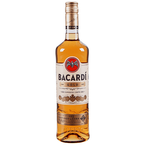 Bacardi Gold Rum 750 ml