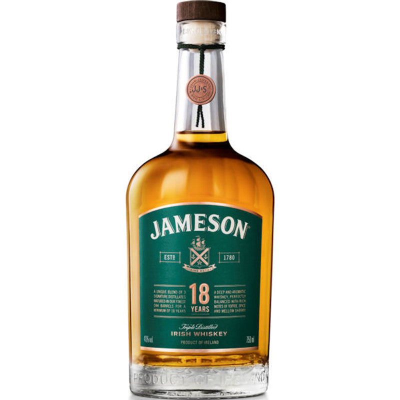 Jameson 18 Year Old Irish Whiskey 750 ml