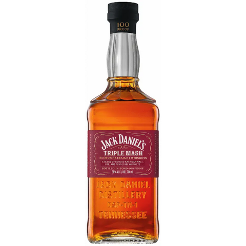 Jack Daniels Triple Mash Blended Straight Whiskey Bottled in Bond 700ml