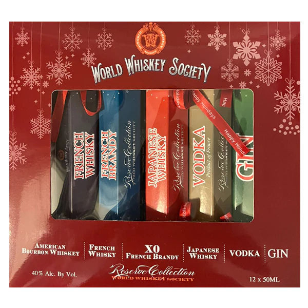 World Whiskey Society Christmas Candy (12x50ml)