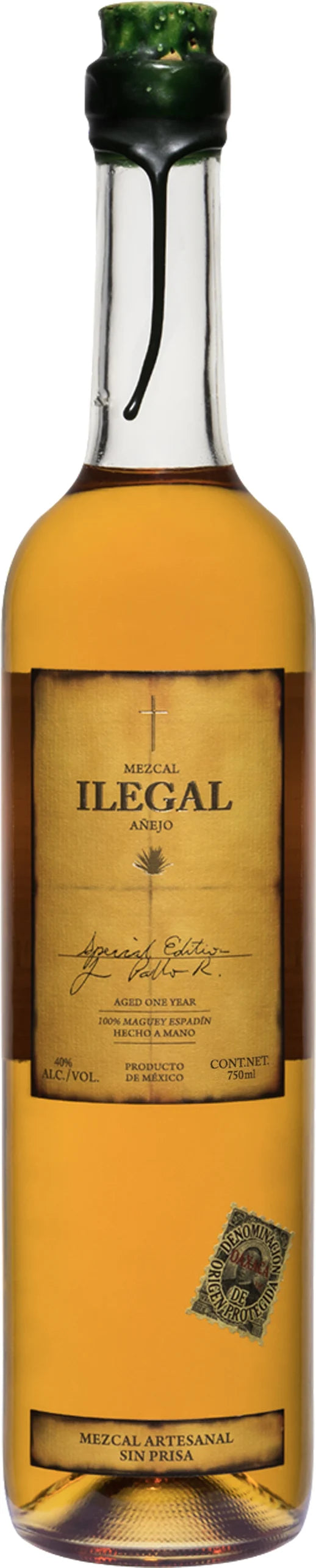 Ilegal Mezcal Anejo 750 ml