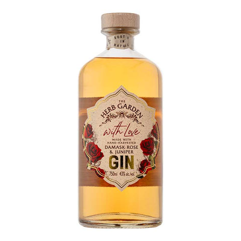 The Herb Garden "With Love" Damask Rose & Juniper 750 ml
