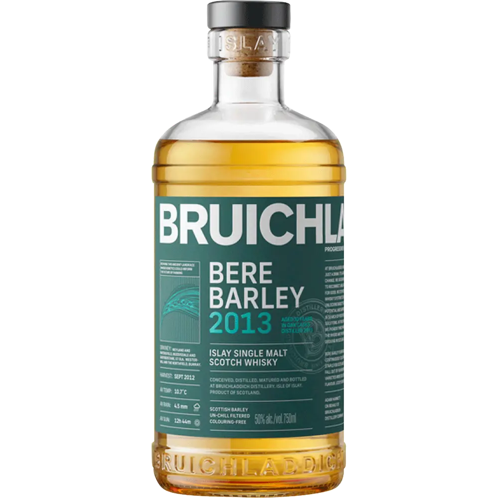 Bruichladdich Distillery Islay Bere Barley Islay Single Malt Scotch Whisky 2013 750 ML