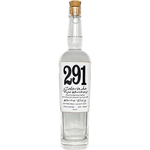 291 Colorado White Dog Rye Whiskey 750ml