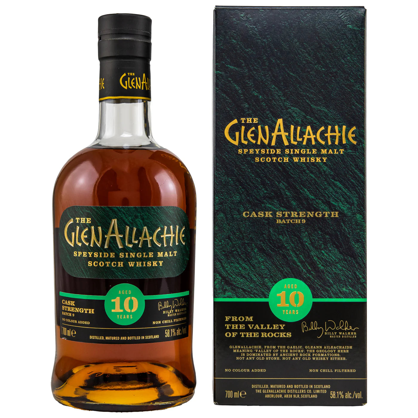 GlenAllachie Cask Strength 10 Year 700ml