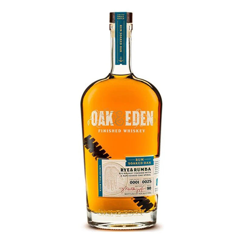Oak & Eden Rye and Rumba 750 ml