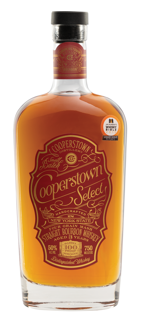 Cooperstown Select Straight Bourbon Whiskey 750ml