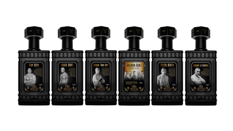 Titans Tequila Golden Era Añejo Bundle (Complete 5 Bottle Collection) 700 ML