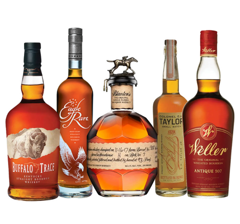 Buffalo Trace Ultimate Allocated Bourbon Collection – 5 Bottle Bundle